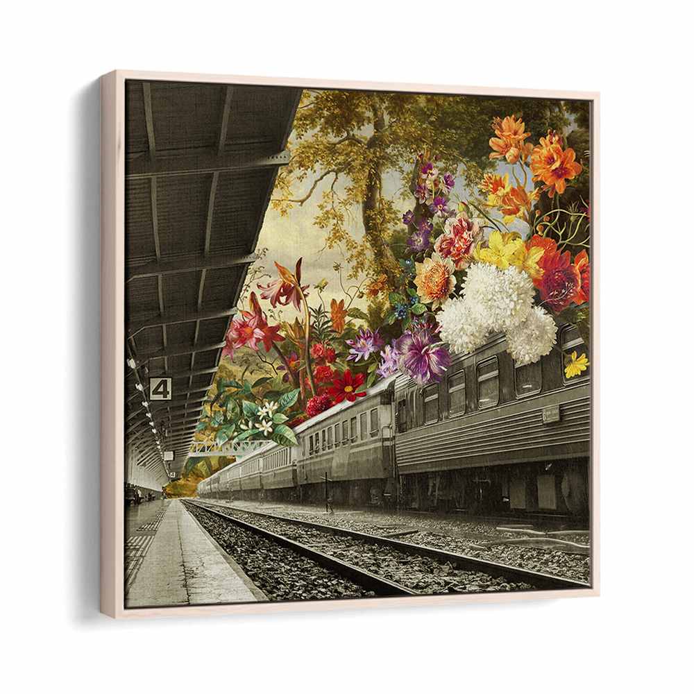 SURREAL FLORAL TRAIN