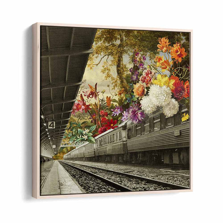SURREAL FLORAL TRAIN