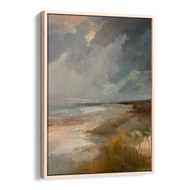SERENE OCEAN DRAMATIC SKY, LANDSCAPE PAINTINGS showcase a captivating blend of colors, perfect for enhancing your space.