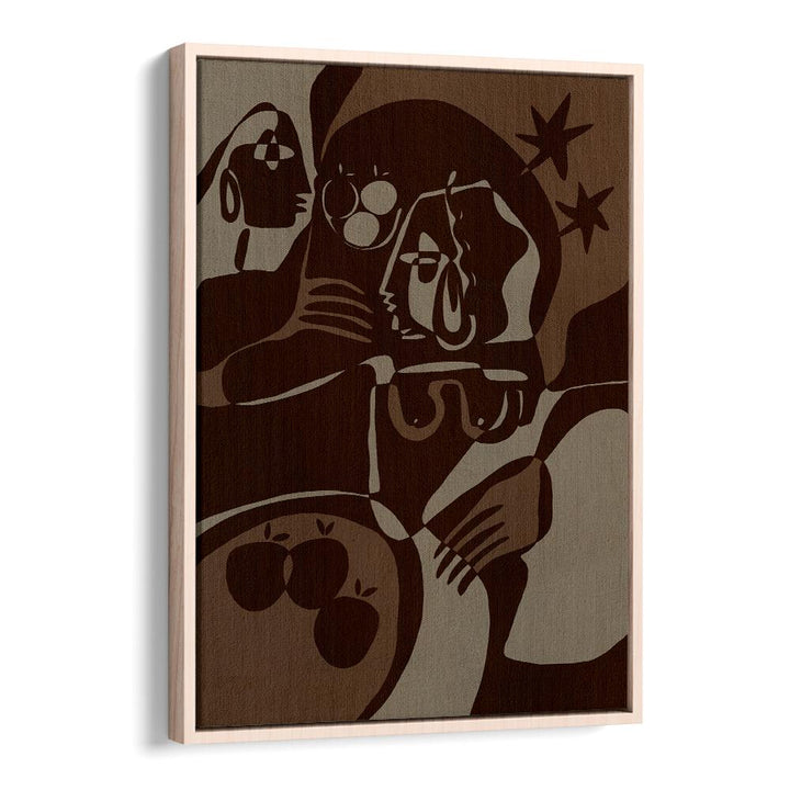 SOIL AND SPIRIT IV, PORTRAITS features vibrant figurative illustrations, enhancing your wellness journey with nature's essence.