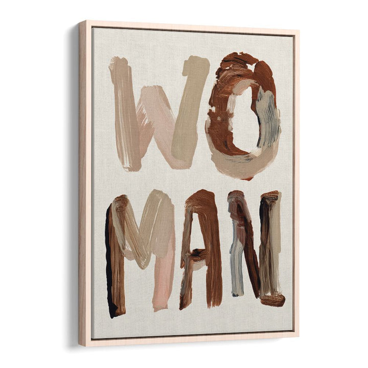 TEXTURED WOMAN WORD