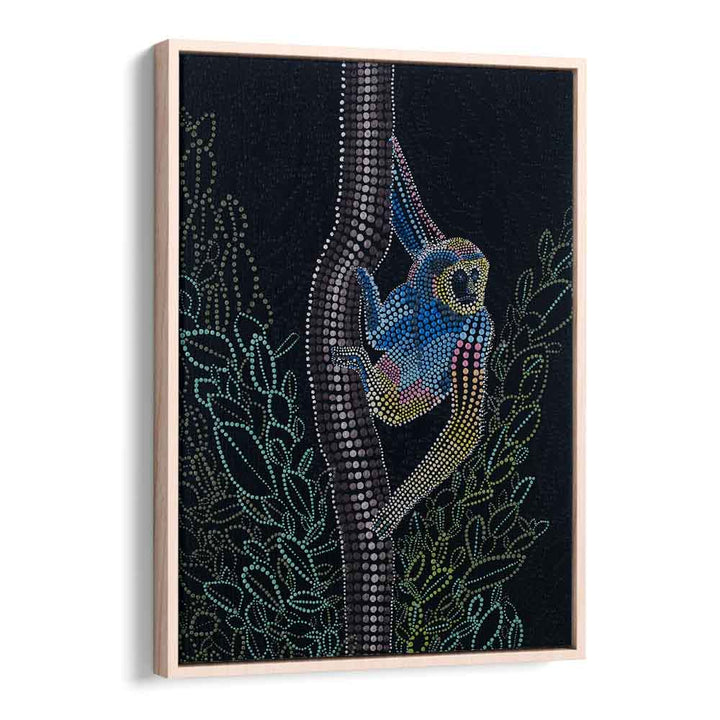 Colorful Thailand Gibbon Kids Room Paintings, perfect for vibrant children's spaces and playful decor.