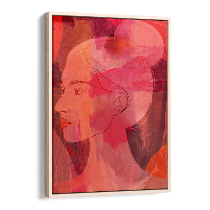 Explore the vibrant essence of THE FEMININE COSMIC SPIRIT I , PORTRAITS, a unique spiritual illustration for personal growth.