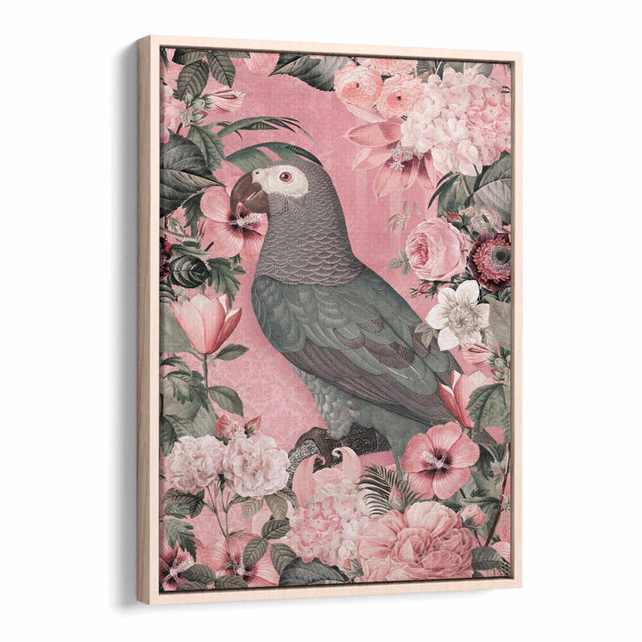 THE PARROTS PARADISE GARDEN I , ANIMAL PAINTINGS