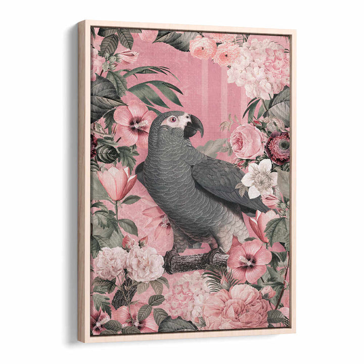 THE PARROTS PARADISE GARDEN II , ANIMAL PAINTINGS