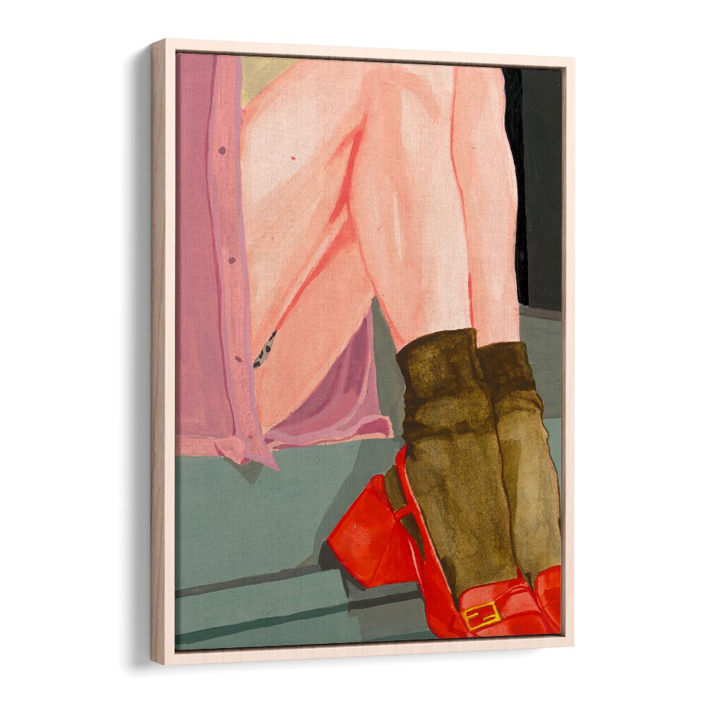 Stylish art piece featuring THE WAITING GIRL, FASHION POSTERS, enhancing any space with elegance and charm.