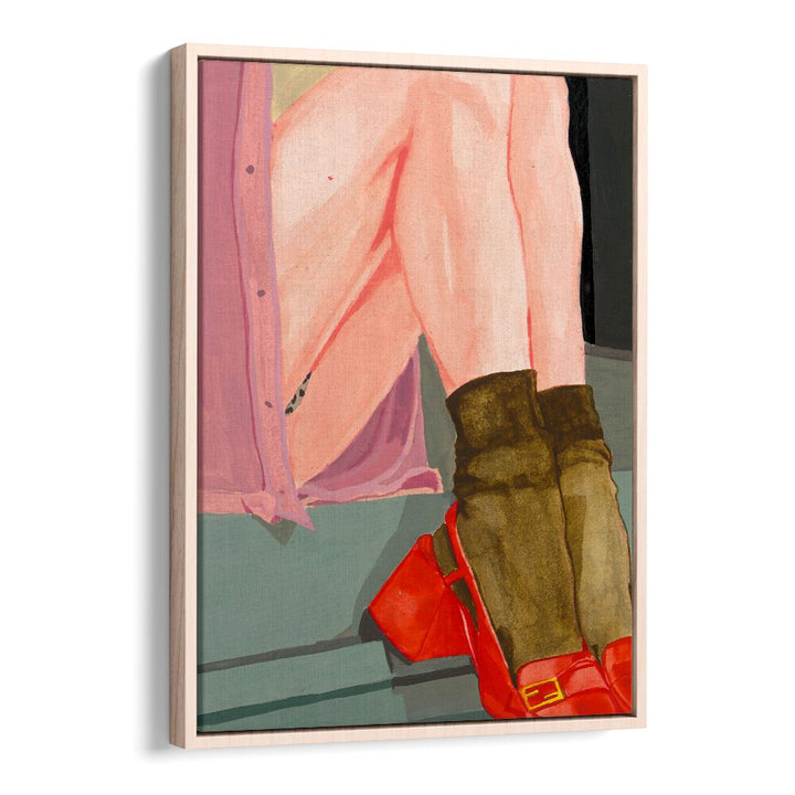 Stylish art piece featuring THE WAITING GIRL, FASHION POSTERS, enhancing any space with elegance and charm.