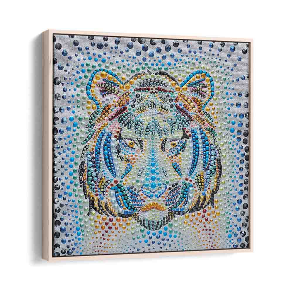 Vibrant TIGER FACE, KIDS ROOM PAINTINGS brighten up your child's space with playful, imaginative designs.