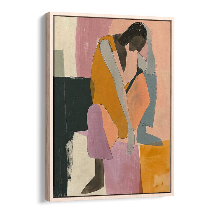 Artistic illustration capturing emotion in "THE WALL, PORTRAITS", perfect for enhancing any living space.