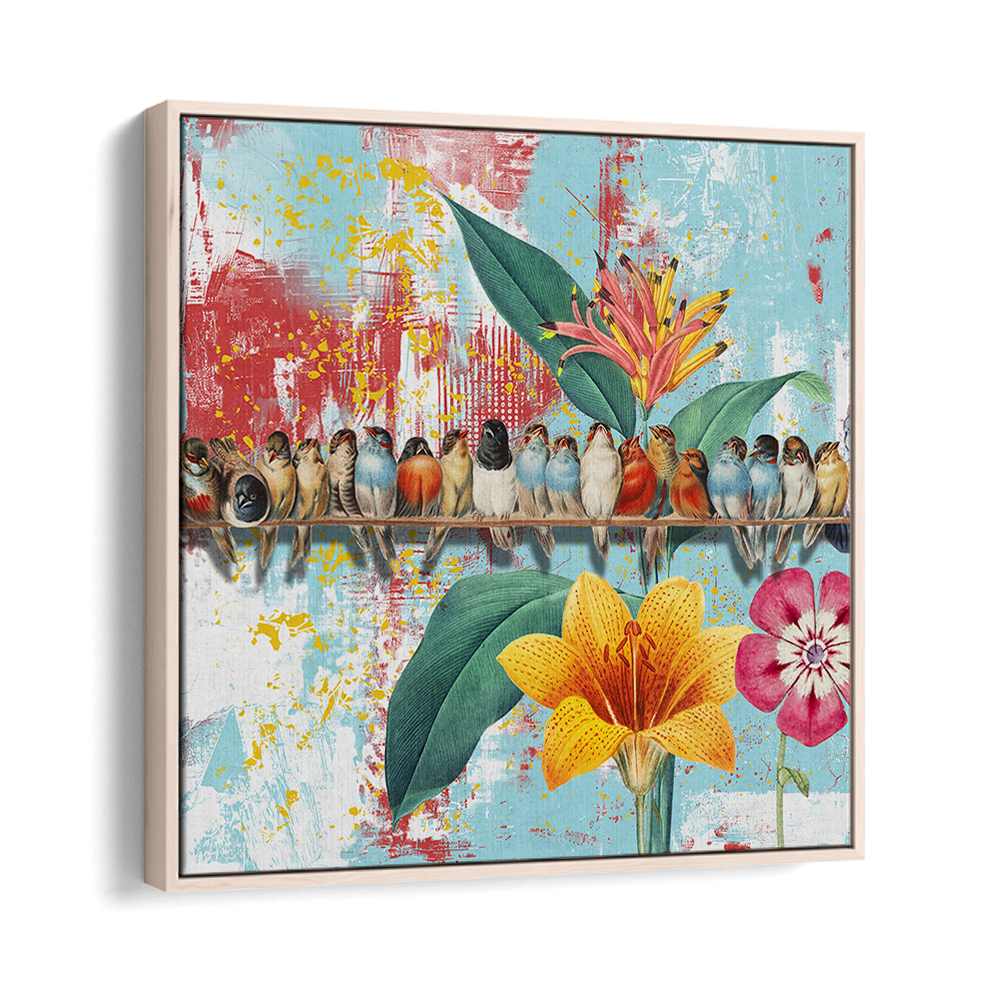 VIBRANT BIRDS AND BLOOMS