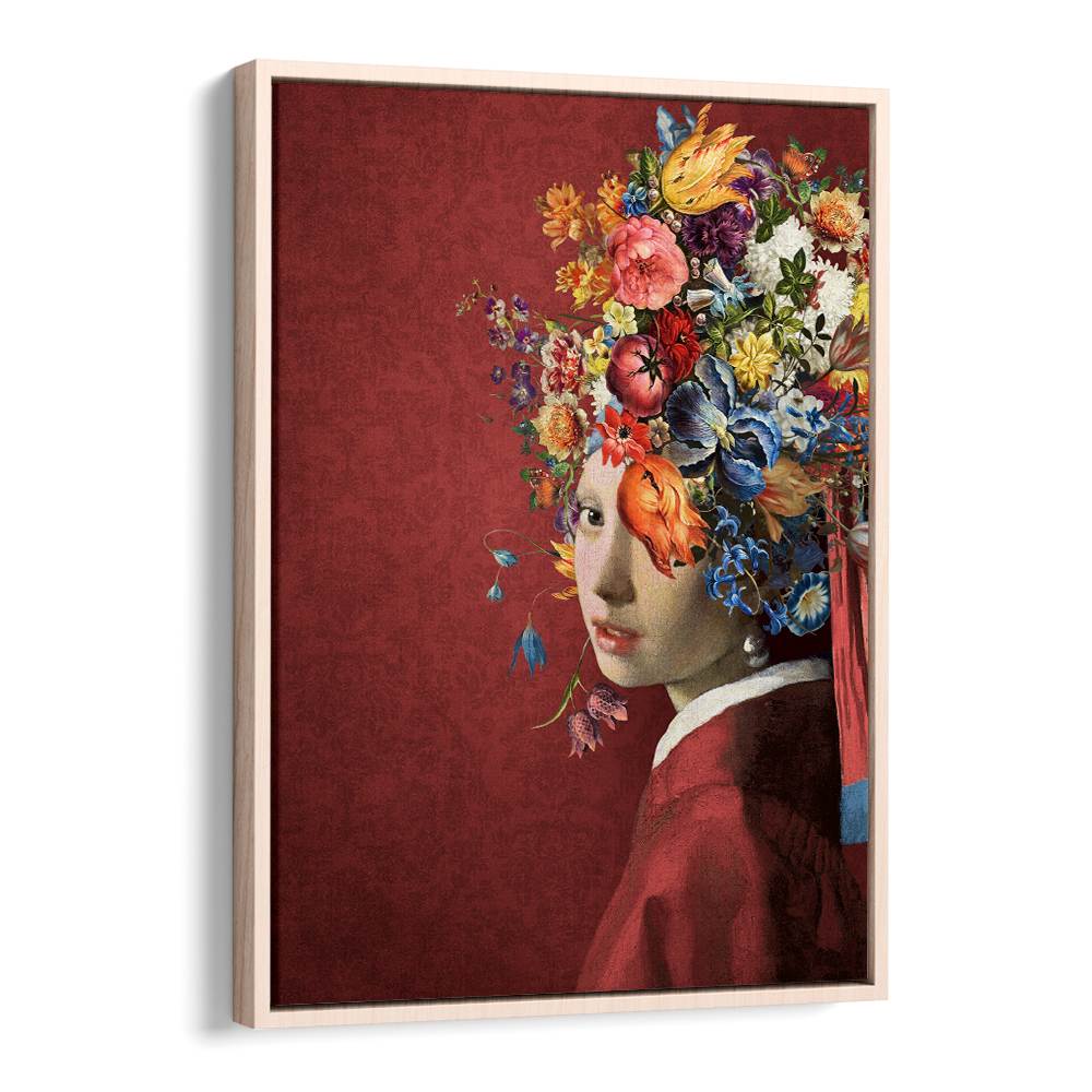 VIBRANT FLORAL PORTRAIT
