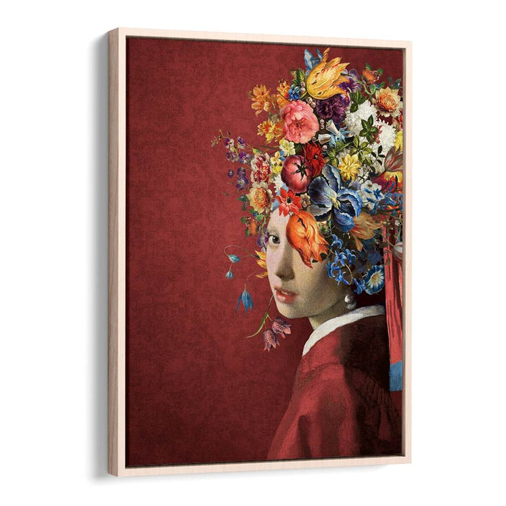 VIBRANT FLORAL PORTRAIT