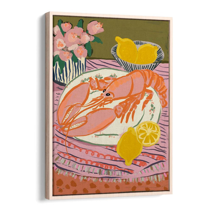 VIBRANT LOBSTER STILL LIFE