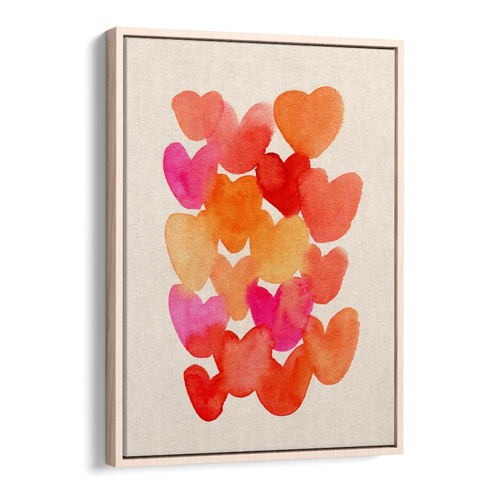 VIBRANT WATERCOLOR HEARTS