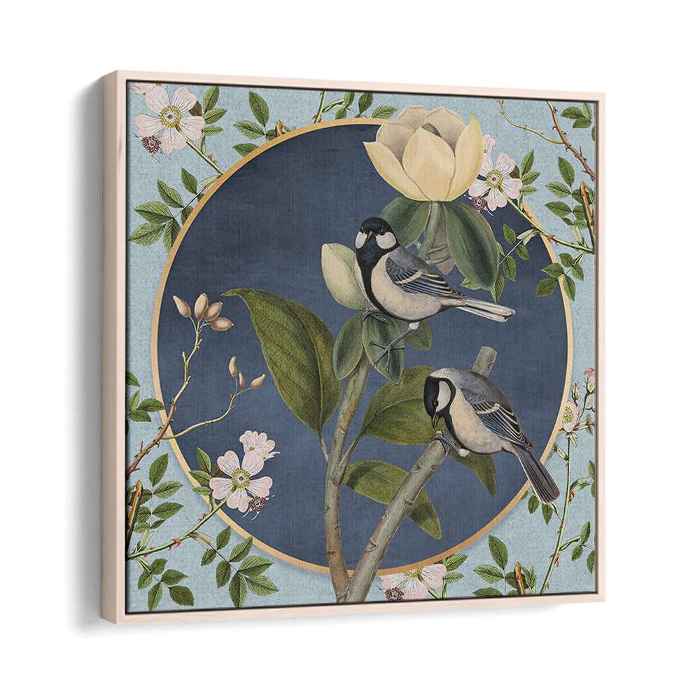 VINTAGE BIRDS AND BLOSSOMS