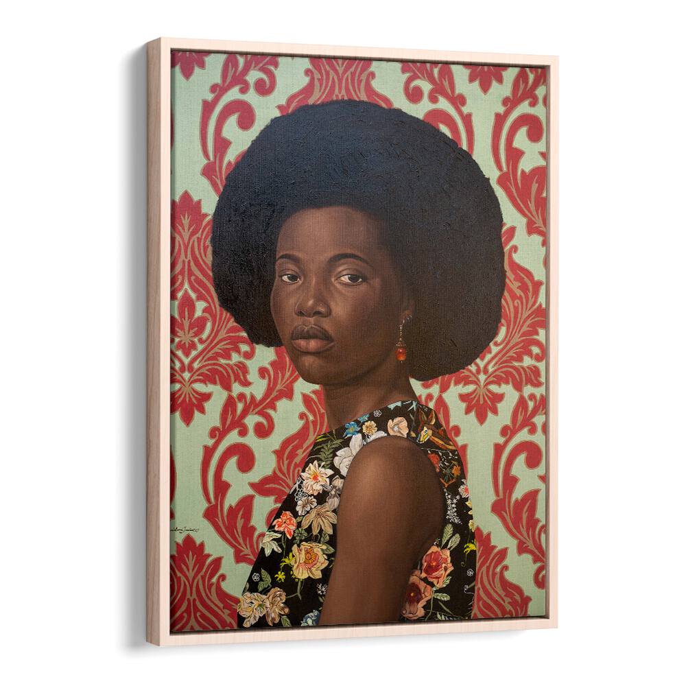 Stunning VINTAGE ROYAL, AFRICAN ART PAINTINGS showcasing exquisite craftsmanship and cultural heritage for your decor.
