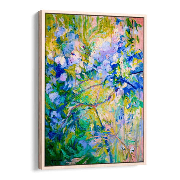 VIVID COLORS AND DELICATE PETALS II  , ABSTRACT PAINTINGS