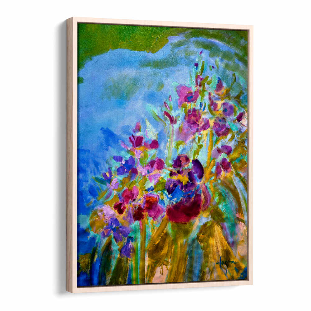 VIVID COLORS AND DELICATE PETALS III  , ABSTRACT PAINTINGS