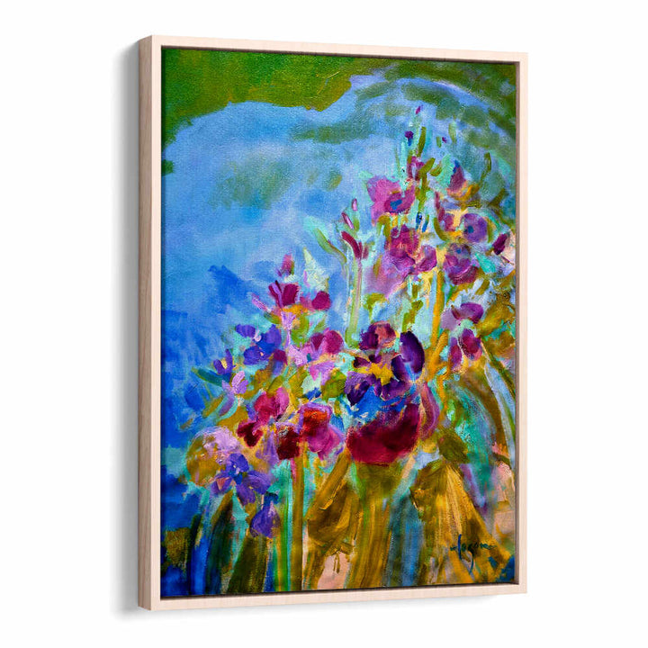 VIVID COLORS AND DELICATE PETALS III  , ABSTRACT PAINTINGS