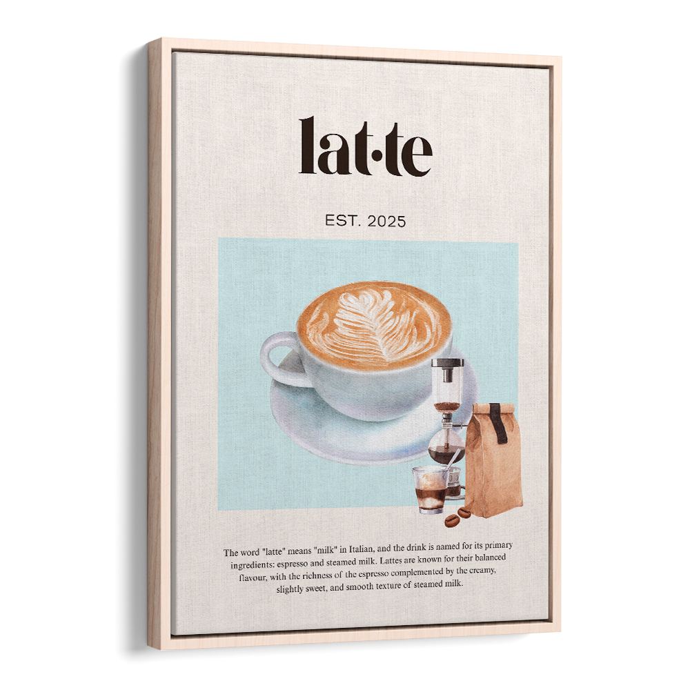 WARM LATTE ART ILLUSTRATION