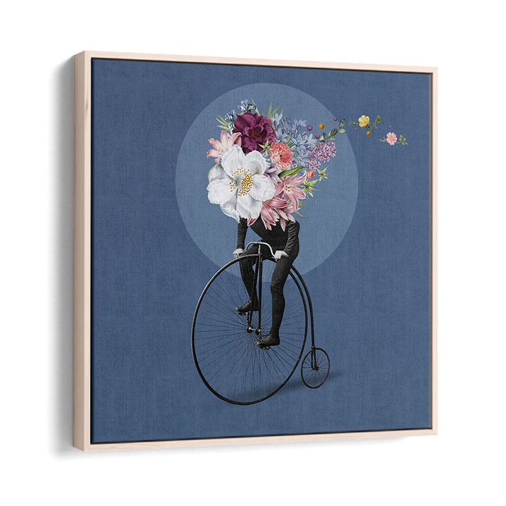 WHIMSICAL FLORAL CYCLIST