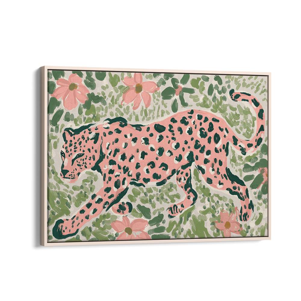 WHIMSICAL PINK LEOPARD