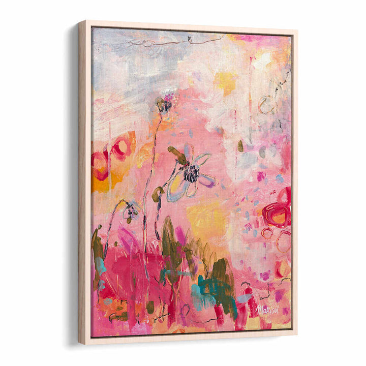 WILD FLOWER , ABSTRACT PAINTINGS