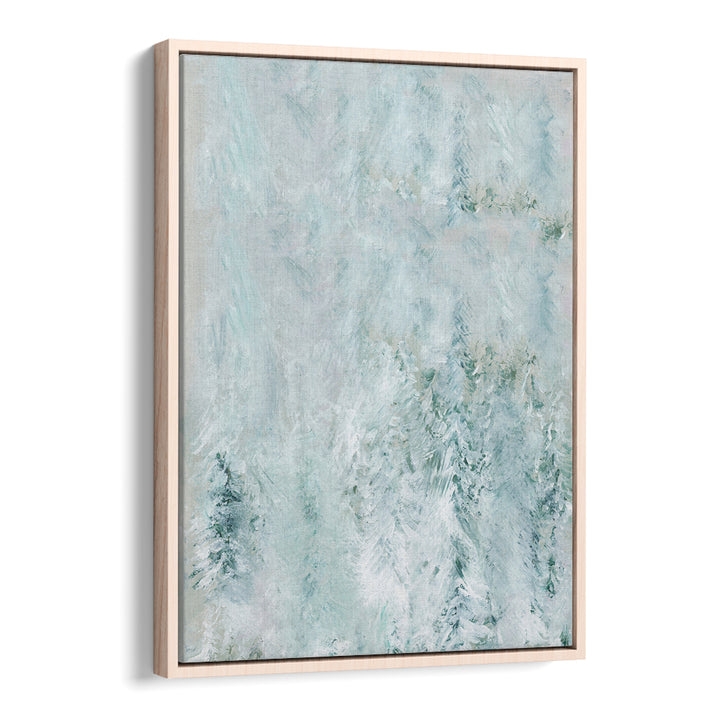 Elegant WINTER WHITE FOREST I, ABSTRACT PAINTINGS artwork adds serene beauty and tranquility to your space.