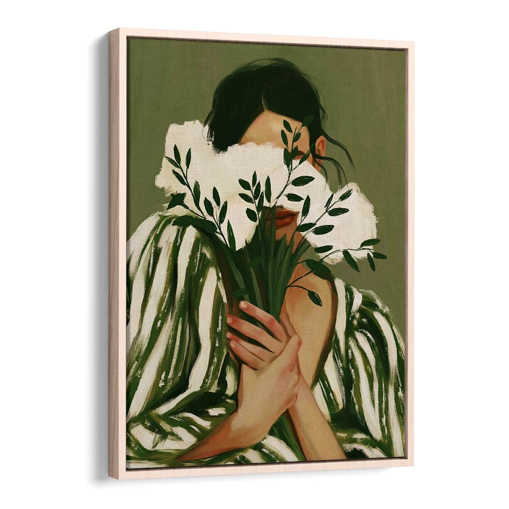 EMERALD GREEN WALL ART