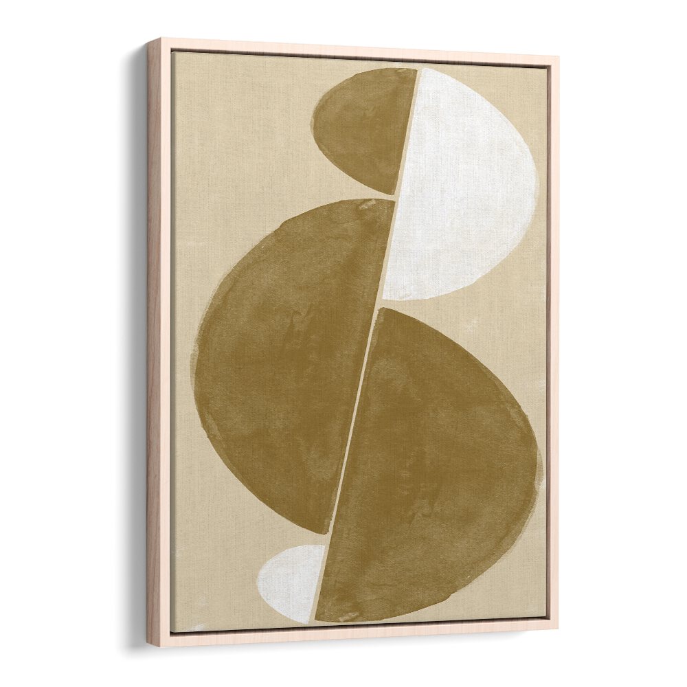 INTERACTION BALANCE NO. III, GEOMETRIC ART PRINTS showcases harmonious shapes and colors, perfect for any modern space.