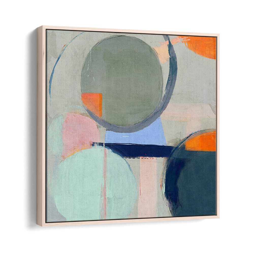 Stylish TURNAROUND, ABSTRACT PAINTINGS featuring vibrant colors and shapes, perfect for modern home decor.