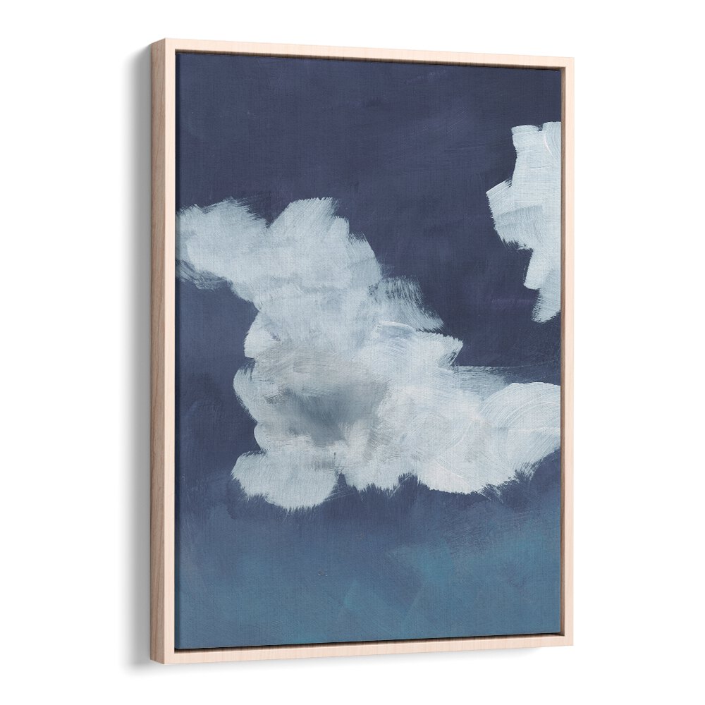 MYSTIC INDIGO CLOUDS III , ABSTRACT ART , ABSTRACT PAINTINGS