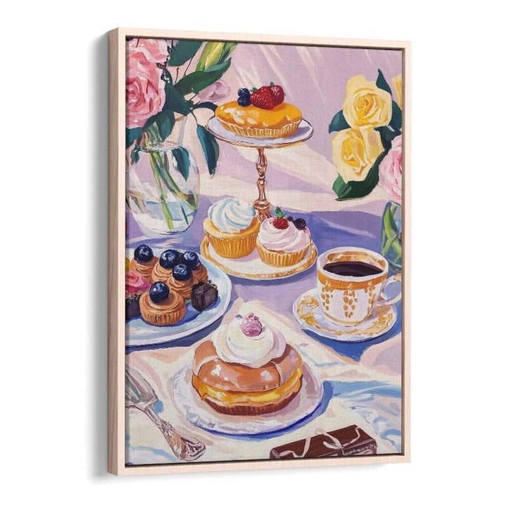 Elegant DESSERT TABLE, KITCHEN POSTERS featuring delightful pastries, perfect for parties and celebrations.