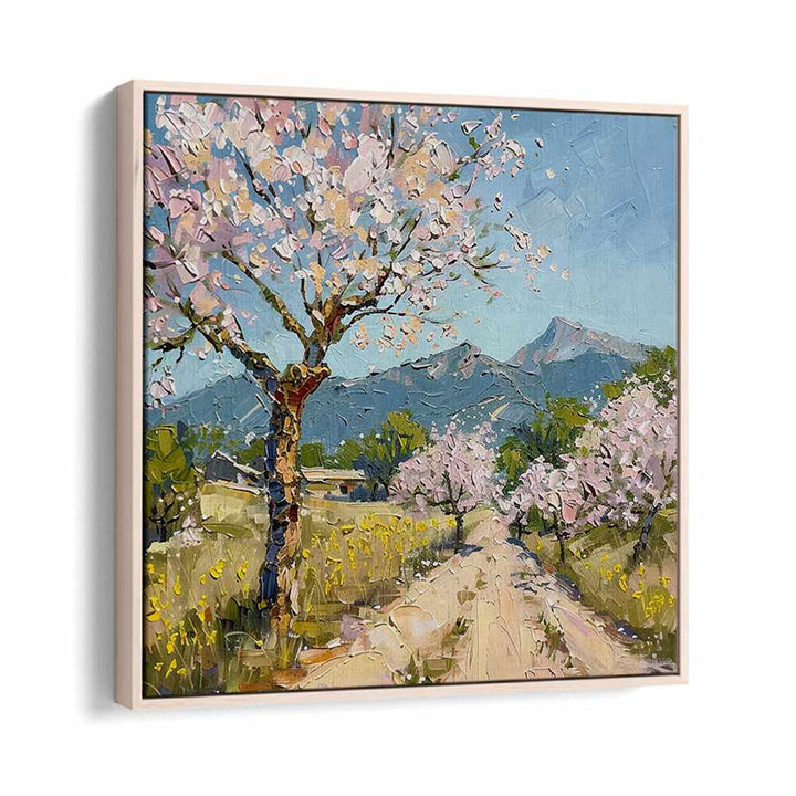 Experience tranquility with CHERRY BLOSSOMS III, showcasing vibrant cherry blossoms and stunning spring beauty.