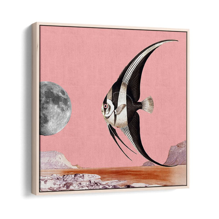 Vibrant PLENTY OF FISH, BEACH PAINTINGS featuring a unique fish design, perfect for any coastal-inspired decor.