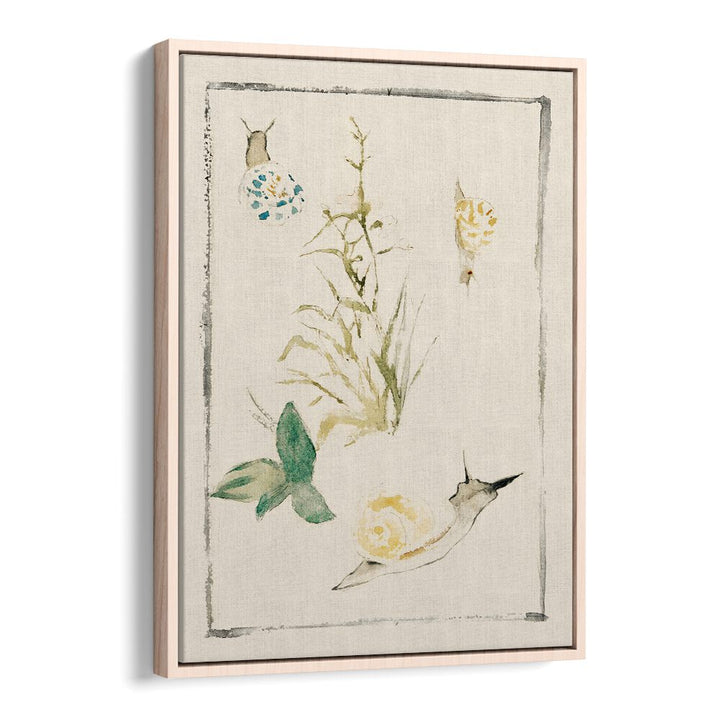 SKETCHES OF SNAILS, FLOWERING PLANT (1864–1868) BY EDOUARD MANET , VINTAGE PAINTINGS