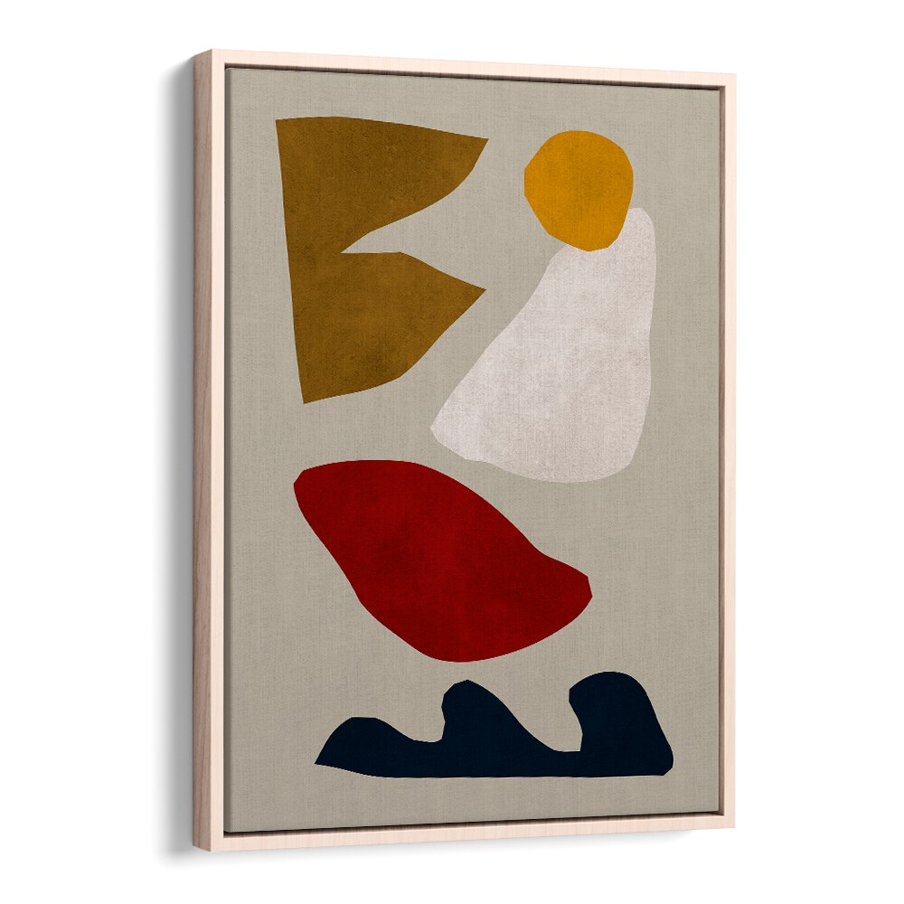 Stylish EXPRESSIVE GEO IV, GEOMETRIC ART PRINTS featuring abstract shapes and earthy tones to enhance any space.