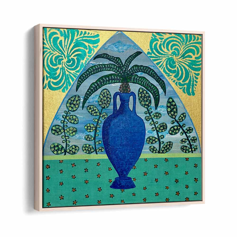Colorful PALM TREE, FLORAL FLOWER PAINTINGS bring tropical elegance, perfect for transforming your living space.