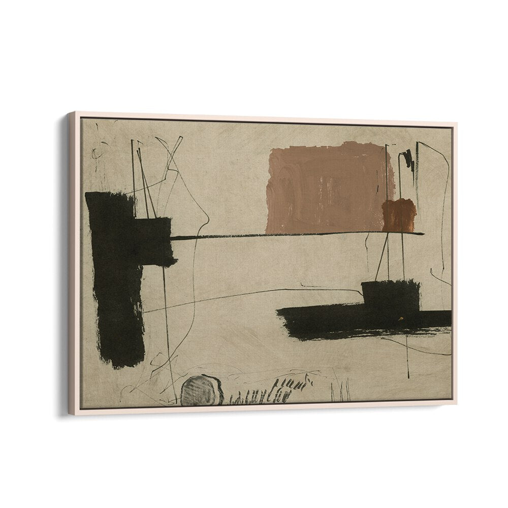 Elevate your decor with MINIMO, ABSTRACT PAINTINGS featuring a striking blend of colors and modern elegance.