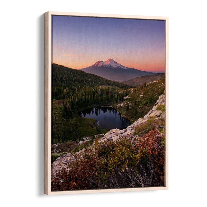 HEART LAKE VERTICAL BY STEFAN HEFELE , LANDSCAPE PHOTO PRINTS