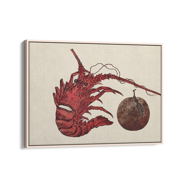 JAPANESE LOBSTER (1615–1868) BY KATSUSHIKA HOKUSAI, JAPANESE PAINTINGS