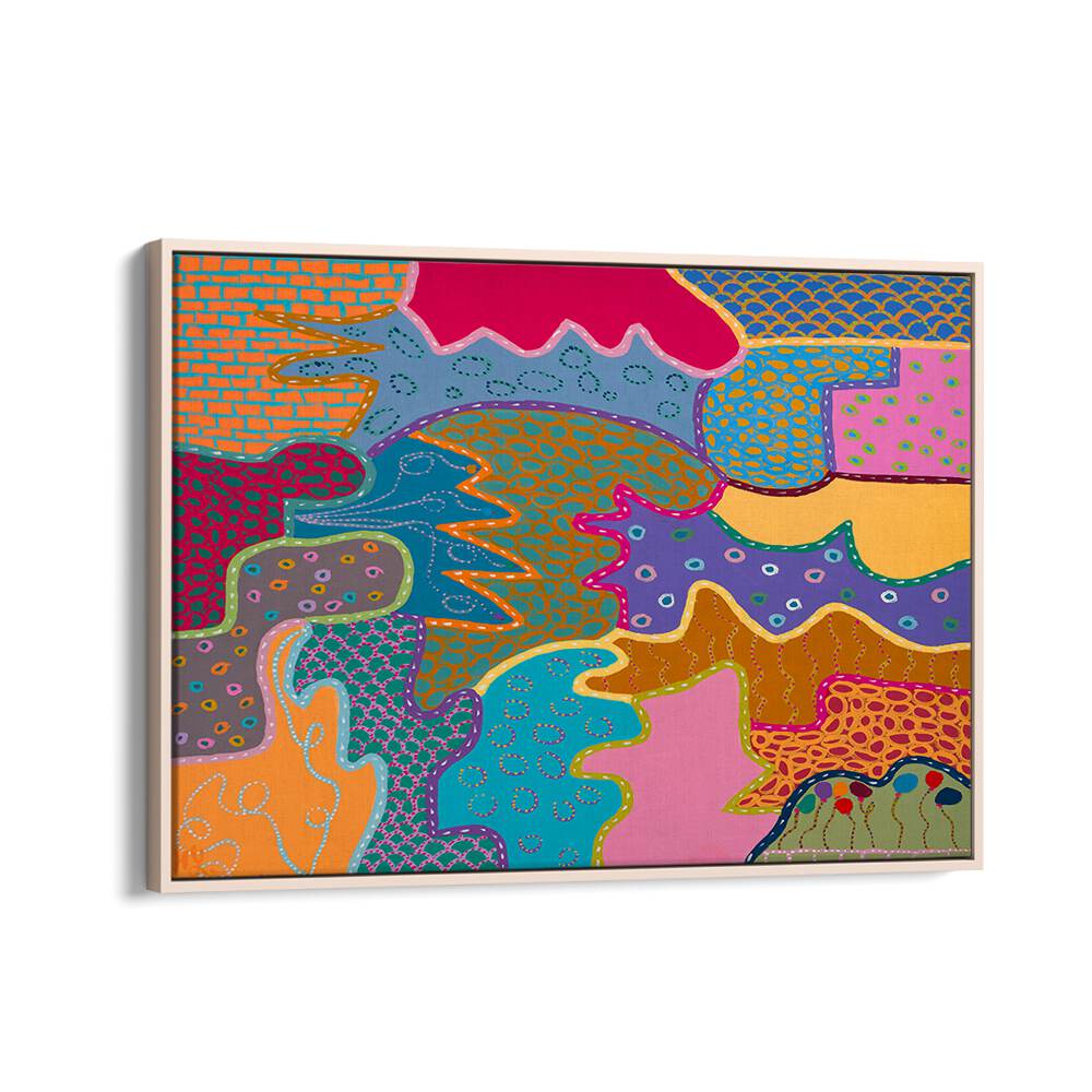 COLOUR WARMS THE SOUL III , PATTERN ART PRINTS