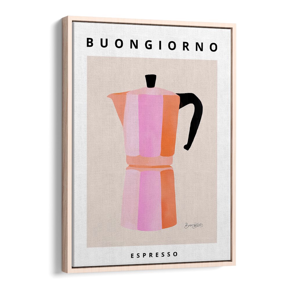 BUONGIORNO ESPRESSO BY BAROO BLOOM , CAFE ART PRINTS , CAFE POSTERS