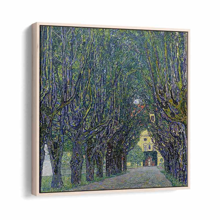 ALLEE AT SCHLOSS KAMMER (1910) , VINTAGE PAINTINGS