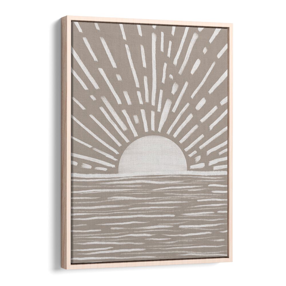 SUN ARTWORK III, BOHO ART PAINTINGS features a sunburst design, perfect for enhancing your bohemian home decor.