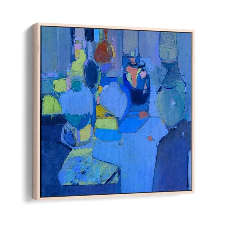 Elegant BLUE GLASS, ABSTRACT PAINTINGS showcasing vibrant hues, perfect for enhancing your home decor beautifully.