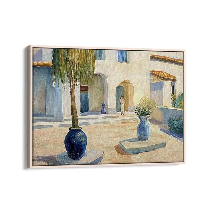 Explore the elegant HOUSE IN A COURTYARD, blending modern comfort with traditional charm in stunning architecture.