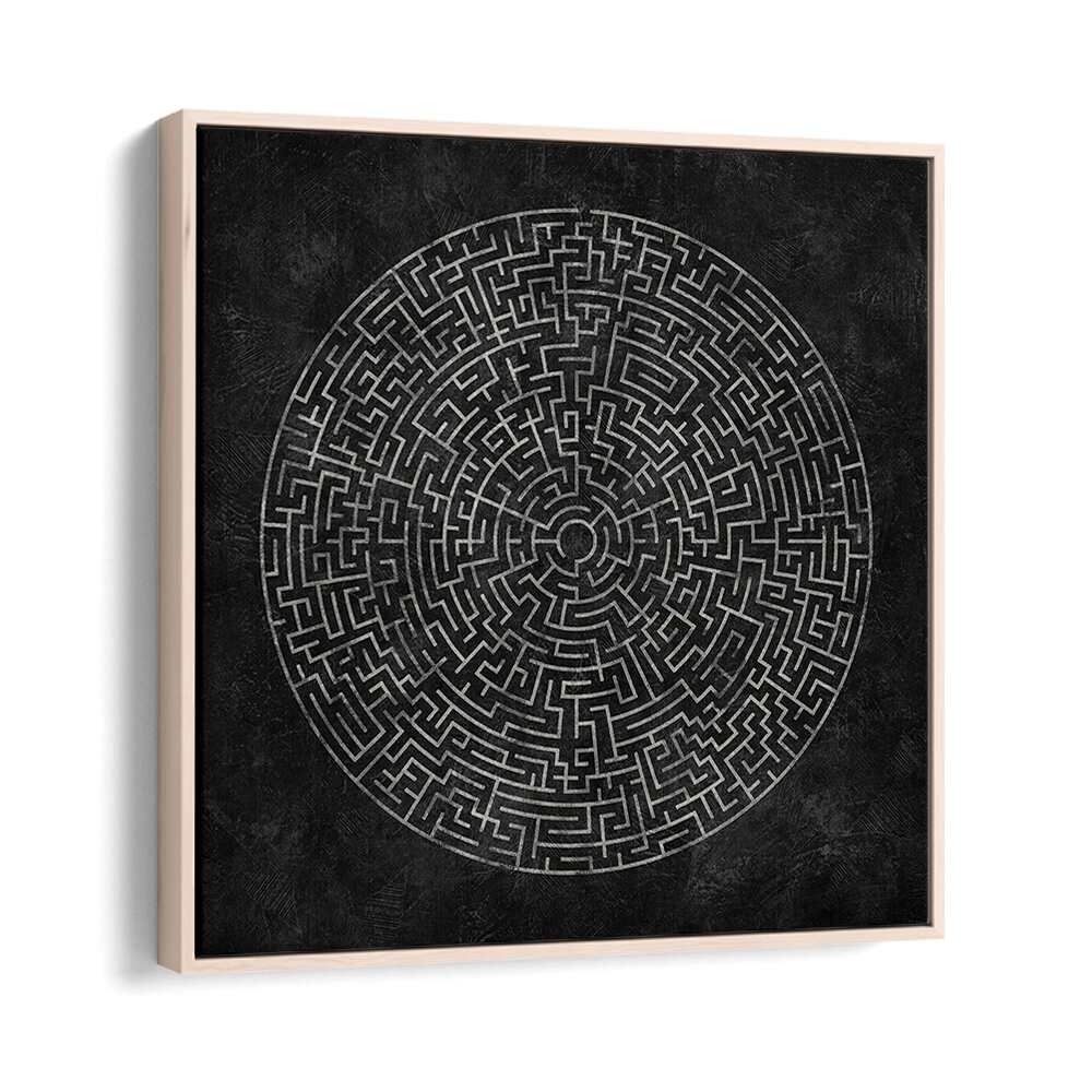 Stylish geometric art print, SAND DUNE SYMPHONY II, enhances modern decor with abstract 3D design elements.