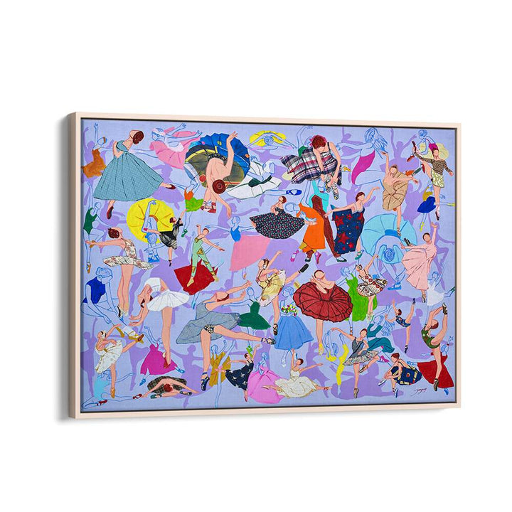 Vibrant SPRING WALTZ, FASHION POSTERS showcasing dancers in colorful dresses, perfect for your stylish decor.