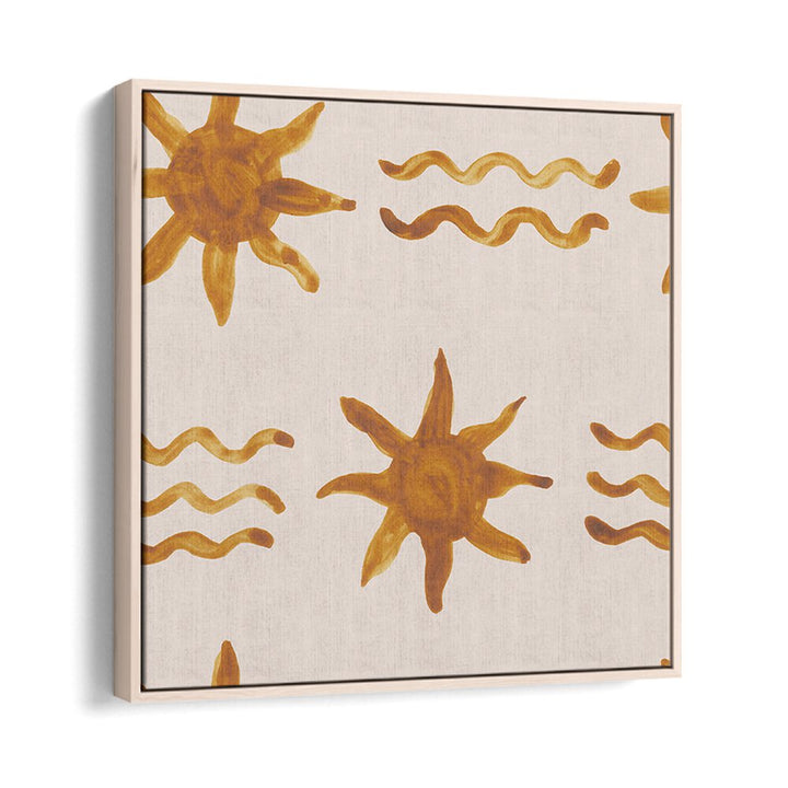 Brighten your child's space with WATERCOLOUR TILE II, KIDS ROOM PAINTINGS, featuring sunny watercolor designs.